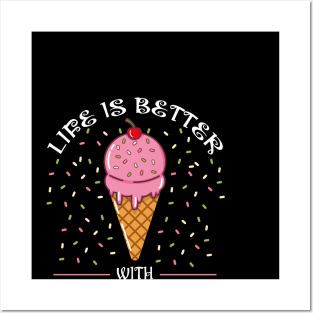 Life Is Better With Sprinkles Posters and Art